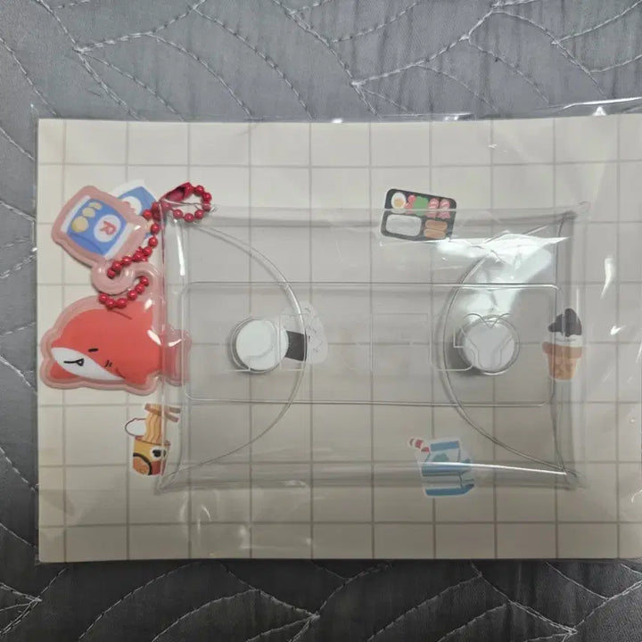 [BUNJANG] Pixelie Rader GS Malrang Keychain Clear Pouch / 픽셀리 라더 gs말랑키링 투명 파우치