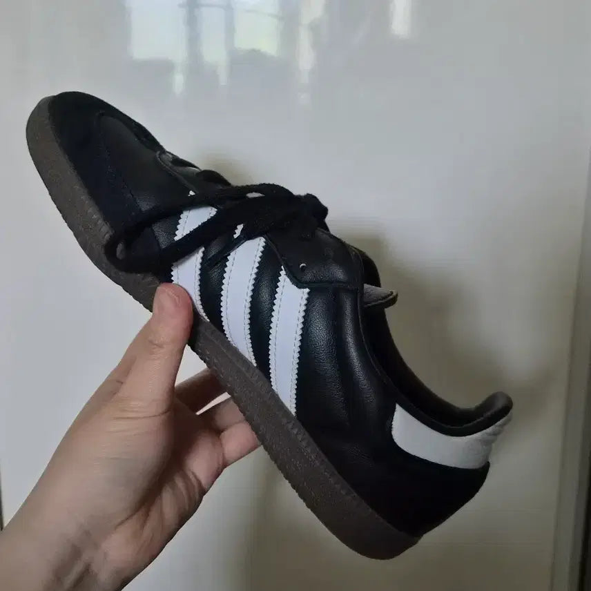 [BUNJANG] Adidas Samba Black Sneakers (250mm) / 아디다스 삼바 250mm 블랙 운동화 신발 박스보관중