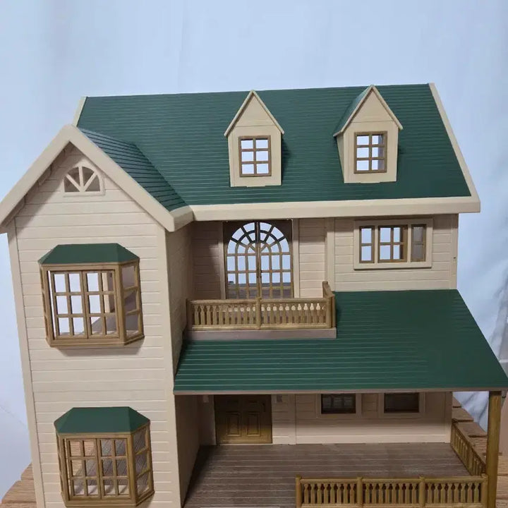 [BUNJANG] Sylvanian Families Green Roof House / 실바니안 언덕위의 초록지붕 집