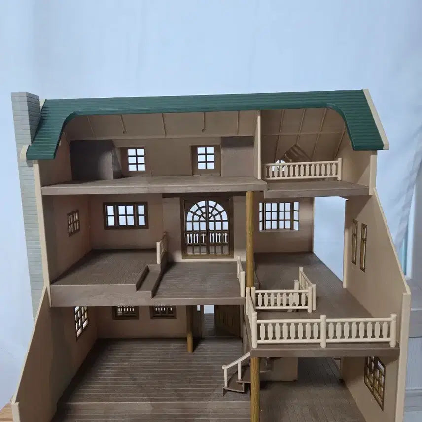 [BUNJANG] Sylvanian Families Green Roof House / 실바니안 언덕위의 초록지붕 집