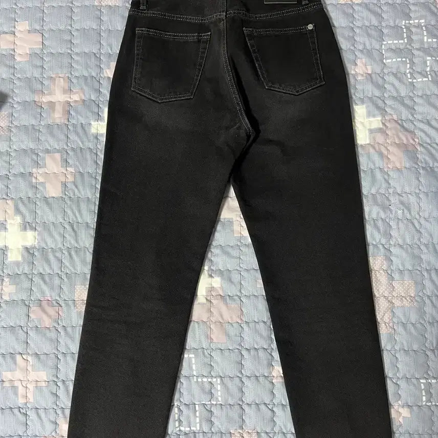[BUNJANG] Mod9 Black Denim Crop Jeans (Size 28) / [28사이즈]모드나인 블랙데님 청바지 mod9 흑청