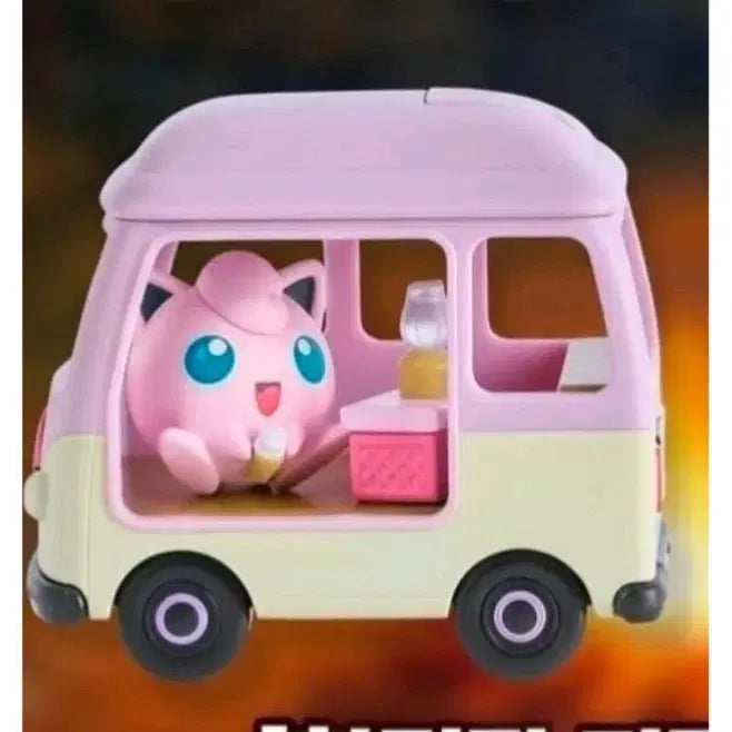 [BUNJANG] Lotteria Pokemon Camping Car Purin Keychain / 롯데리아 포켓몬 캠핑카 푸린