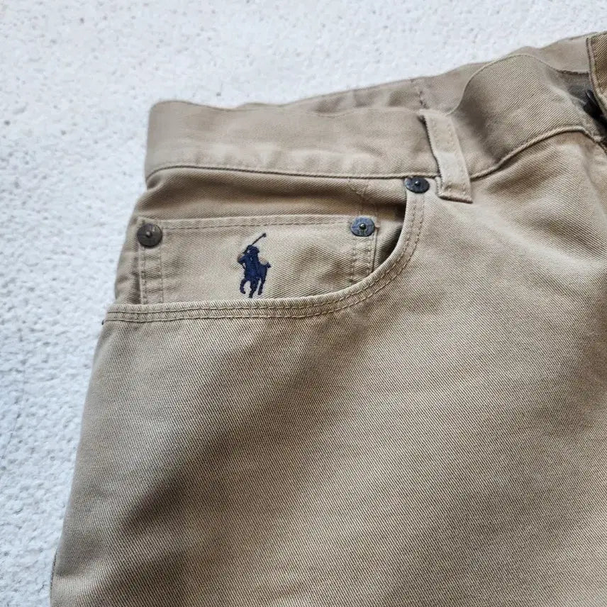 [BUNJANG] Polo Ralph Lauren 650 Straight Fit Chino Pants (Beige) / 폴로 랄프로렌 650 스트레이트핏 치노 팬츠 (베이지)
