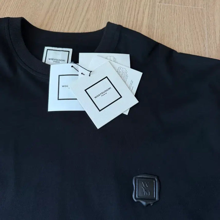 [BUNJANG] Wooyoungmi Blur Black T-shirt Size 48 / 우영미 블러 블랙 반팔 48사이즈