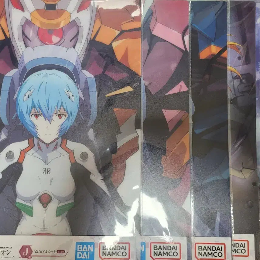 [BUNJANG] Evangelion Beast J Prize Visual Board Bundle Set (Sealed) / <6종일괄>제일복권 에반게리온 비스트 J상 비주얼보드 미개봉