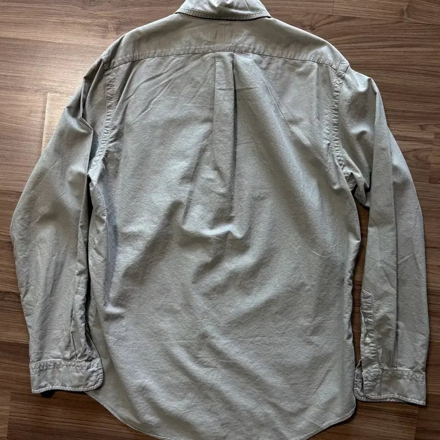 [BUNJANG] Polo Ralph Lauren Classic Fit Oxford Shirt - Grey / 폴로 랄프로렌 클래식핏 옥스포드 셔츠 - 그레이 컬러