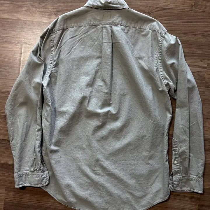 [BUNJANG] Polo Ralph Lauren Classic Fit Oxford Shirt - Grey / 폴로 랄프로렌 클래식핏 옥스포드 셔츠 - 그레이 컬러