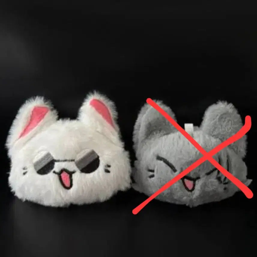 [BUNJANG] Jujutsu Kaisen Satoru Gojo Cat Plush Keychain / 주술회전 굿즈 고죠 사토루 고양이 인형 키링