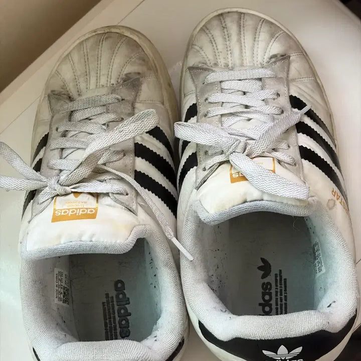 [BUNJANG] Adidas Superstar Padded Sneakers - Home White (IE1435) / 아디다스 패딩 스니커즈 슈퍼스타 홈 화이트 IE1435