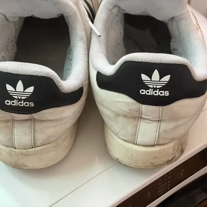 [BUNJANG] Adidas Superstar Padded Sneakers - Home White (IE1435) / 아디다스 패딩 스니커즈 슈퍼스타 홈 화이트 IE1435
