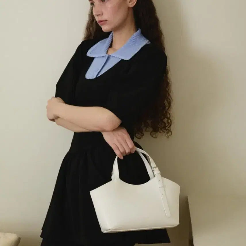 [BUNJANG] O HUI Vert Tote Bag White / 오브히 베르 토트백 화이트