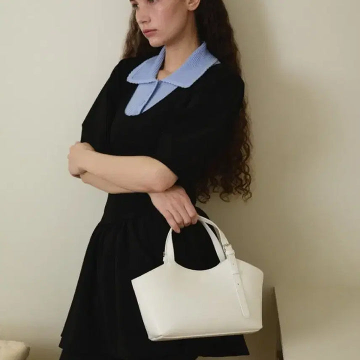 [BUNJANG] O HUI Vert Tote Bag White / 오브히 베르 토트백 화이트