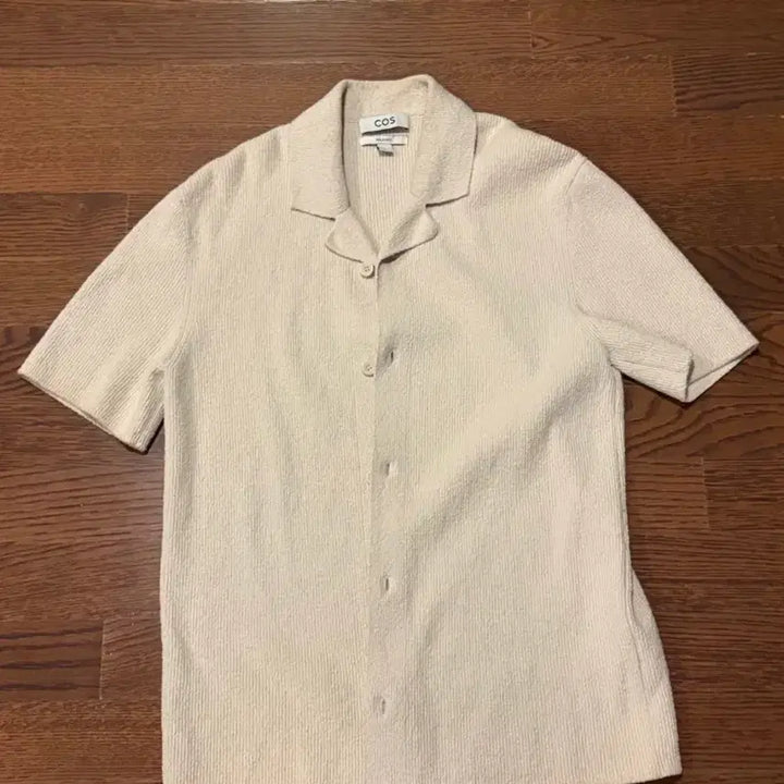 [BUNJANG] COS Relaxed Fit Knit Shirt Ivory / COS 릴렉스드 핏 니트 셔츠 아이보리