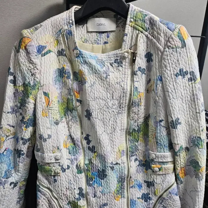 [BUNJANG] DEWL Patterned Short Jacket / DEWL자켓S