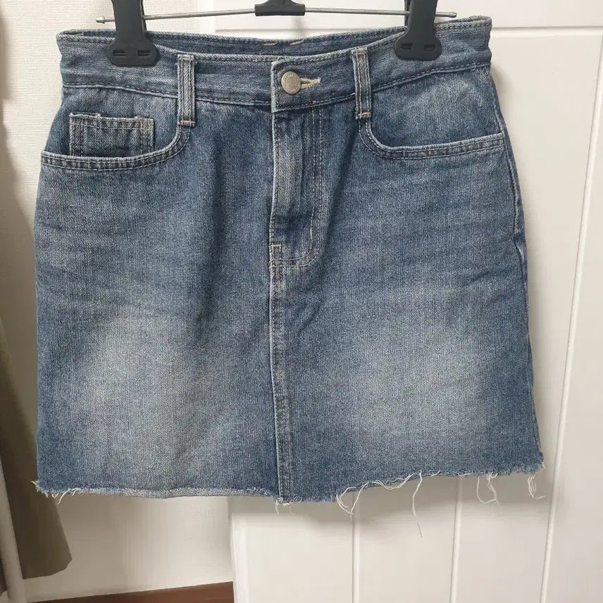 [BUNJANG] Denim Mini Skirt / (오늘특가)데님 미니 스커트 청치마