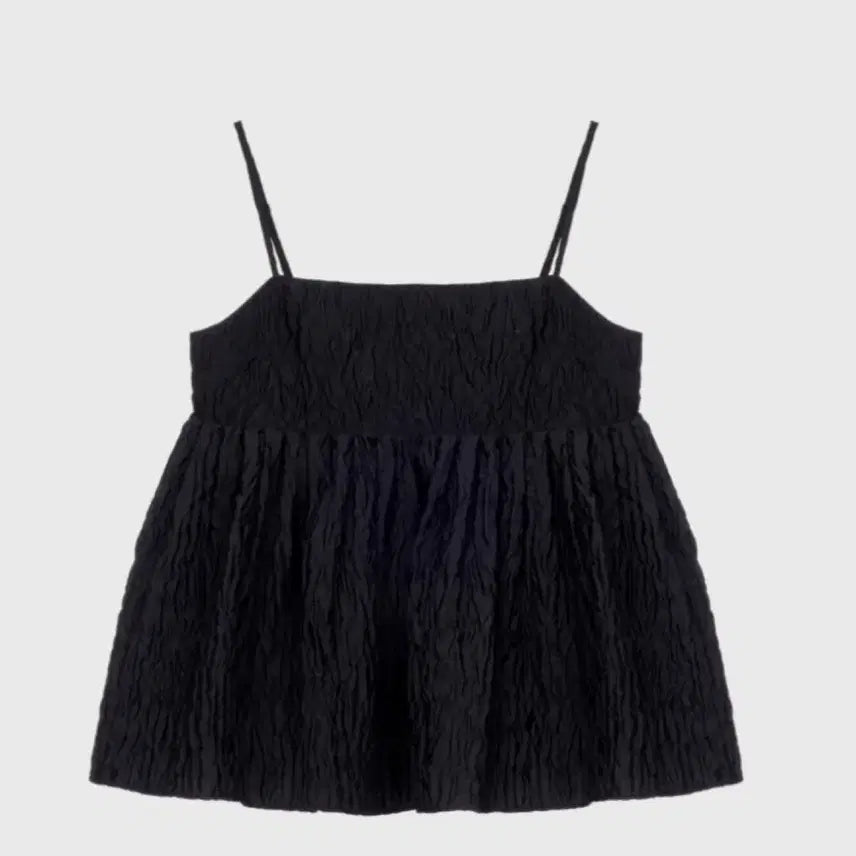 [BUNJANG] Monoha Jacquard Sleeveless Top / 모노하 자카드 슬리브리스