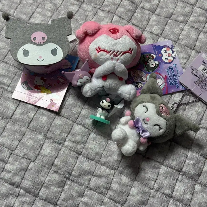 [BUNJANG] Kuromi Doll Figure Bundle Set / 쿠로미 인형 피규어 일괄
