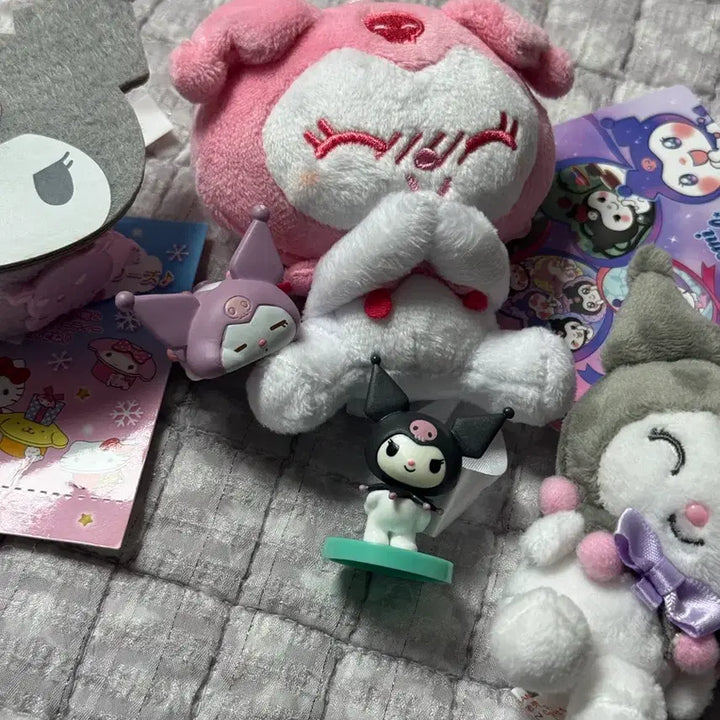 [BUNJANG] Kuromi Doll Figure Bundle Set / 쿠로미 인형 피규어 일괄