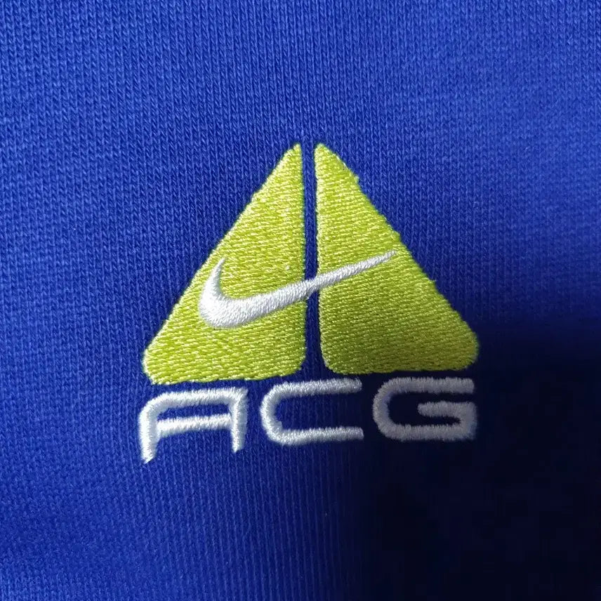 [BUNJANG] Nike ACG Therma-FIT Pullover Fleece Hoodie Blue US S / 나이키 ACG 써마핏 풀오버 플리스 후드 블루  US S사이즈