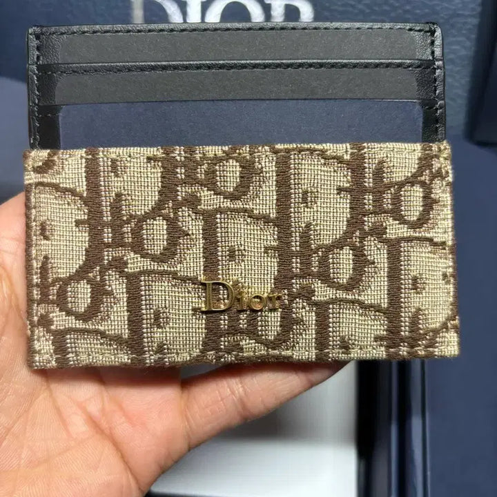 [BUNJANG] Dior Oblique New Card Holder / 디올 오블리크 신상 카드지갑