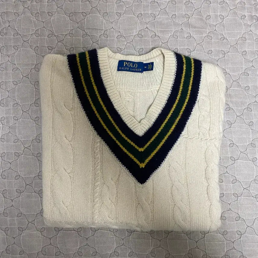[BUNJANG] Polo Ralph Lauren 17FW Cricket Knit M / 폴로 랄프로렌 17FW 크리켓 니트 M