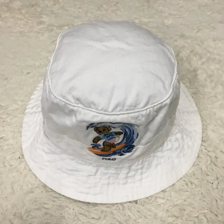 [BUNJANG] Polo Bear Cotton Twill Bucket Hat / 폴로 베어 코튼트윌 버킷햇