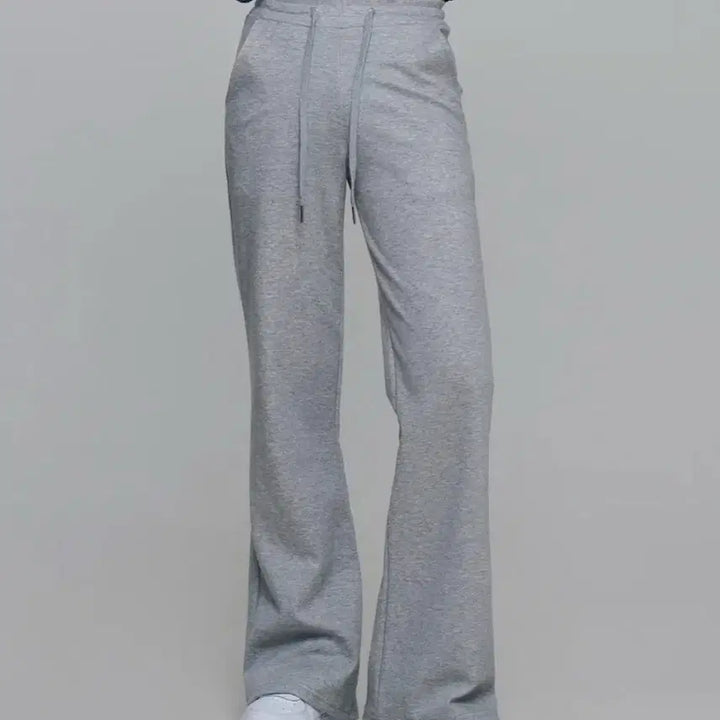 [BUNJANG] Chics Rian Bootcut Slacks Pants Melange Long / 칙스 리안 부츠컷 슬렉스 팬츠 Melange / 롱