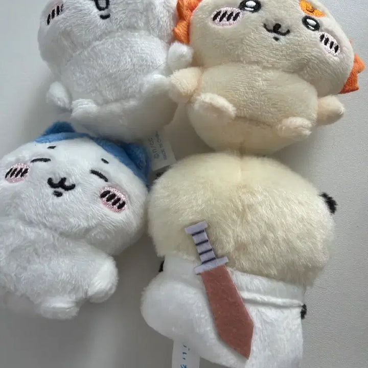 [BUNJANG] Monchhchi Mini Plush Set / 먼작귀 미니 인형 4종 일괄 (일본 정품)
