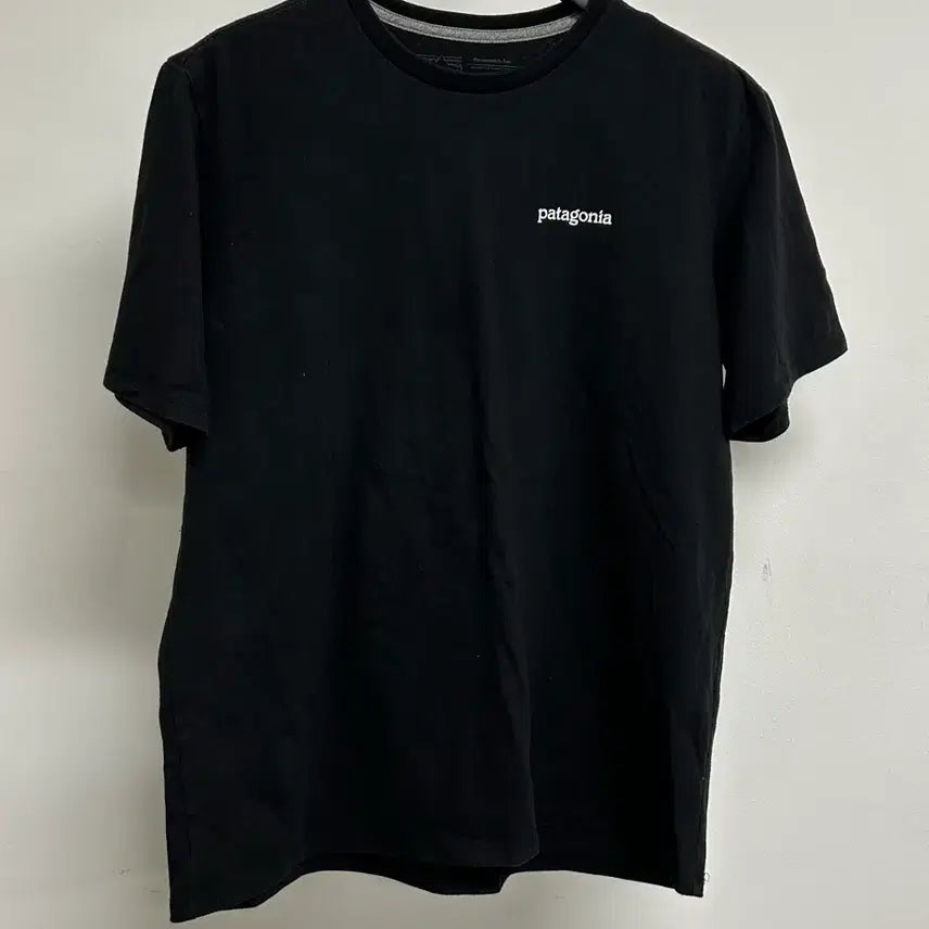 [BUNJANG] Patagonia Black Regular Fit T-Shirt M / 파타고니아 블랙 레귤러핏 반팔티 M