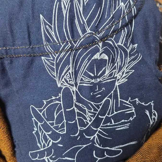 [BUNJANG] Naked &amp; Famous Dragon Ball Super Saiyan Denim Jeans / 네이키드앤페이머스 드래곤볼(초사이언) 31사이즈