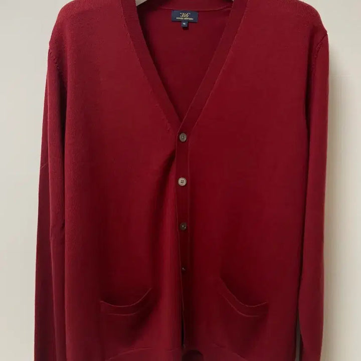 [BUNJANG] Brooks Brothers Wool Cardigan Burgundy XL / 브룩스브라더스 울 가디건