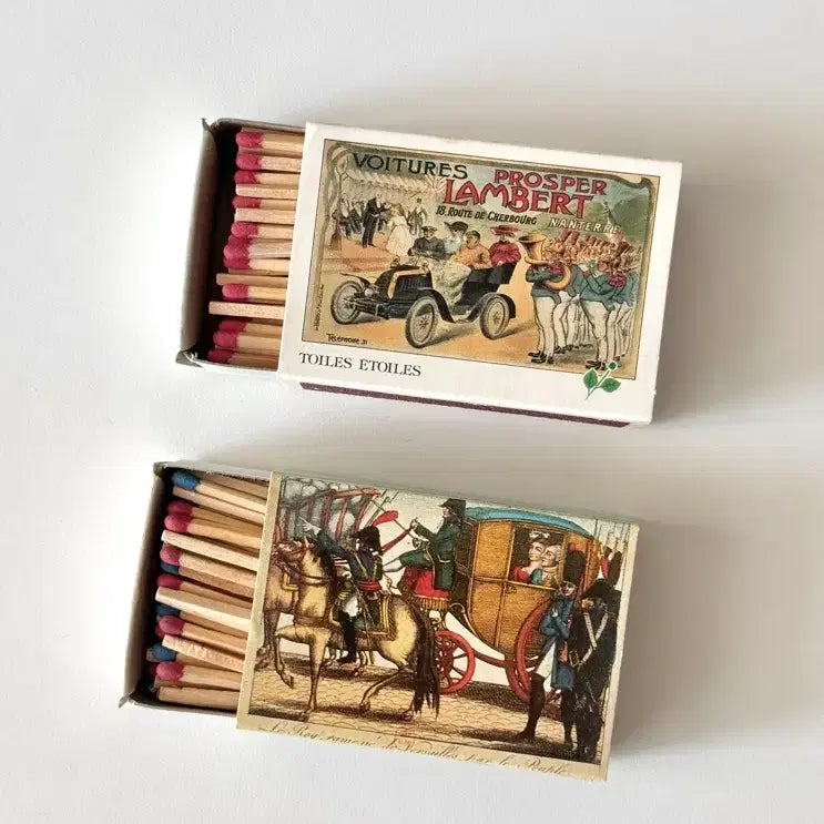 [BUNJANG] Vintage French Matchbox Set of 2 / 빈티지 프랑스 성냥 2개세트