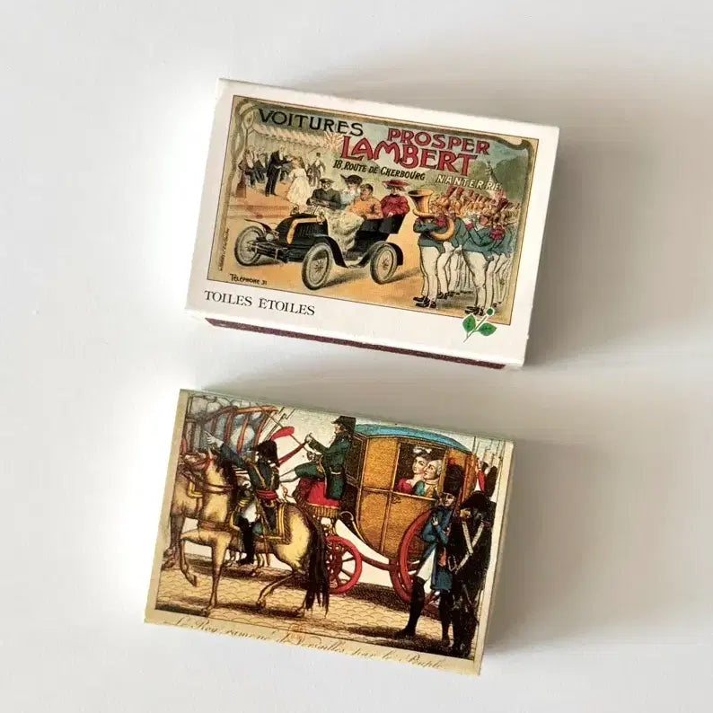 [BUNJANG] Vintage French Matchbox Set of 2 / 빈티지 프랑스 성냥 2개세트