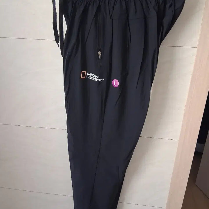 [BUNJANG] National Geographic Summer Cooling Fabric Pants L Black / 내셔널 여름용 냉감원단 팬츠 L 새상품 블랙
