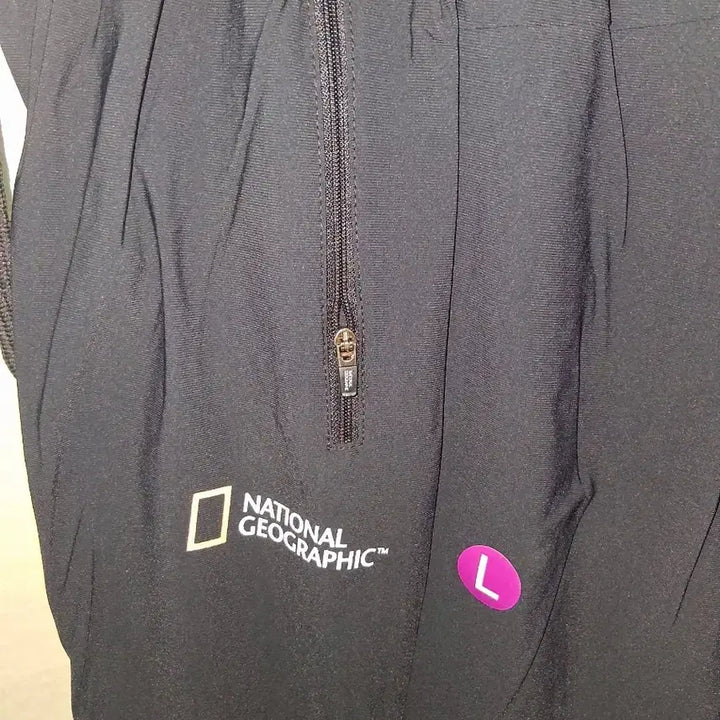 [BUNJANG] National Geographic Summer Cooling Fabric Pants L Black / 내셔널 여름용 냉감원단 팬츠 L 새상품 블랙