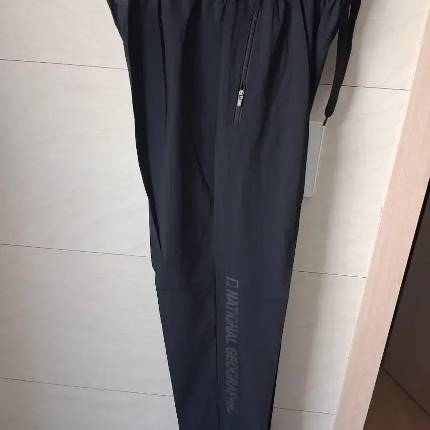 [BUNJANG] National Geographic Summer Cooling Fabric Pants L Black / 내셔널 여름용 냉감원단 팬츠 L 새상품 블랙