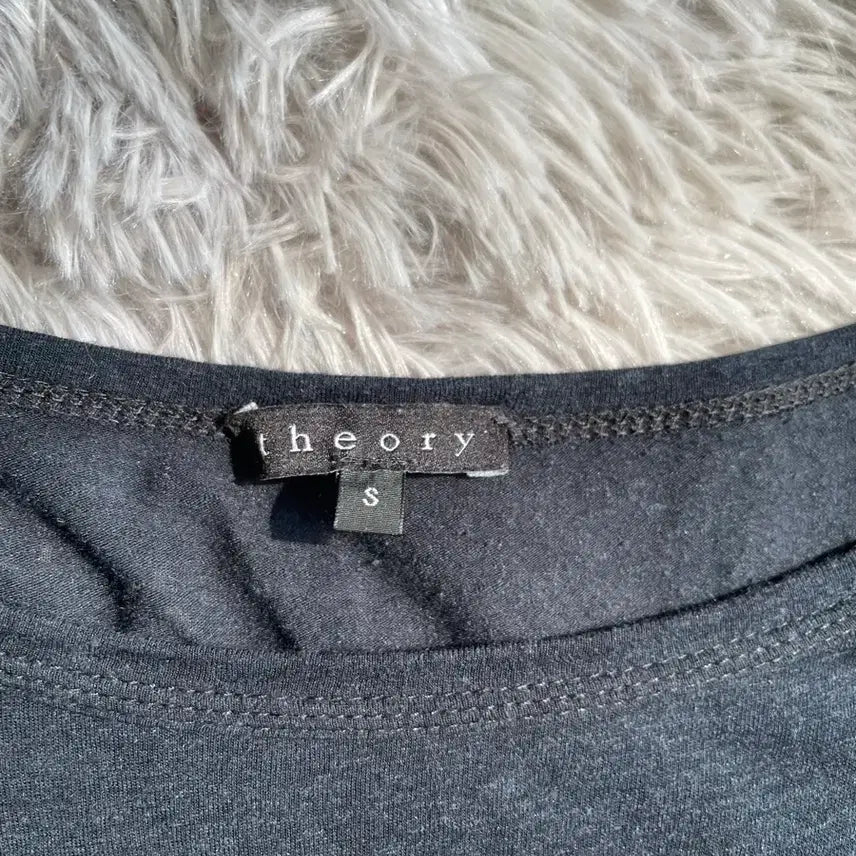 [BUNJANG] Theory Linen Pocket Short Sleeve T-Shirt / 띠어리 포켓 반팔 티셔츠 린넨