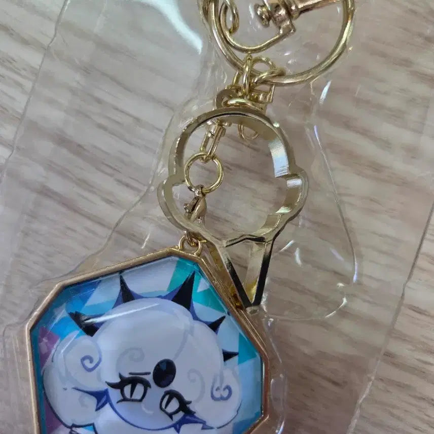 [BUNJANG] Baskin Robbins Cookie Run Black Pearl Cookie Keychain / 베스킨라빈스 쿠키런 블랙펄
