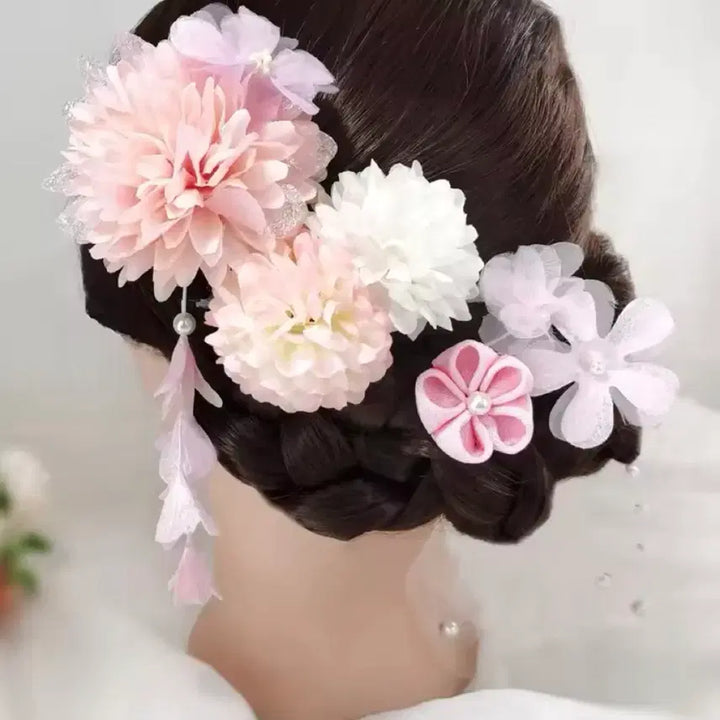 [BUNJANG] Yukata Rental Set for Graduation Photos / 졸업사진 유카타 대여
