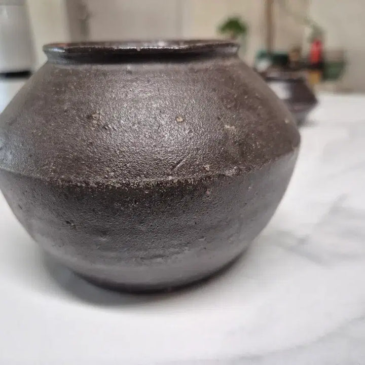 [BUNJANG] Vintage Onggi Small Jar (Jomak/Kkomak) / 빈티지 옹기 조막/꼬막단지