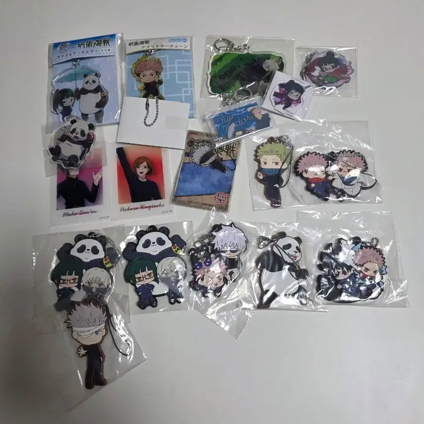 [BUNJANG] Jujutsu Kaisen Acrylic Keychain Goods Collection / 주술회전 아크릴 키링 굿즈 모음