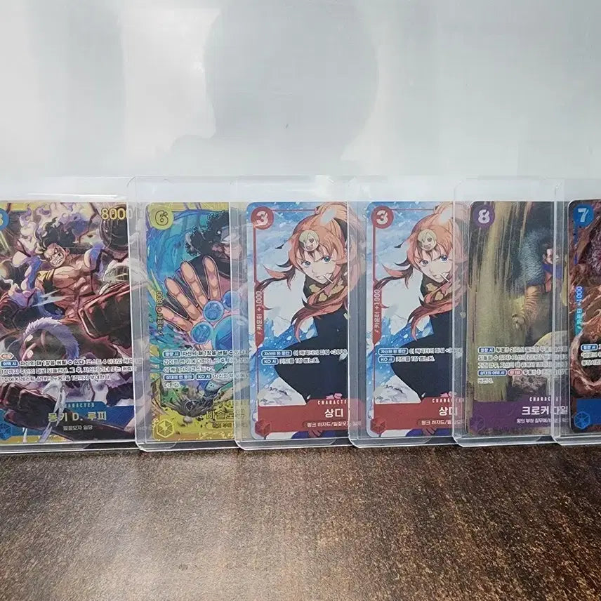 [BUNJANG] One Piece Card Luffy, Sanji, Crocodile, Kuma, Pedro / 원피스 카드 루피 상디 크로커다일 쿠마 페드로