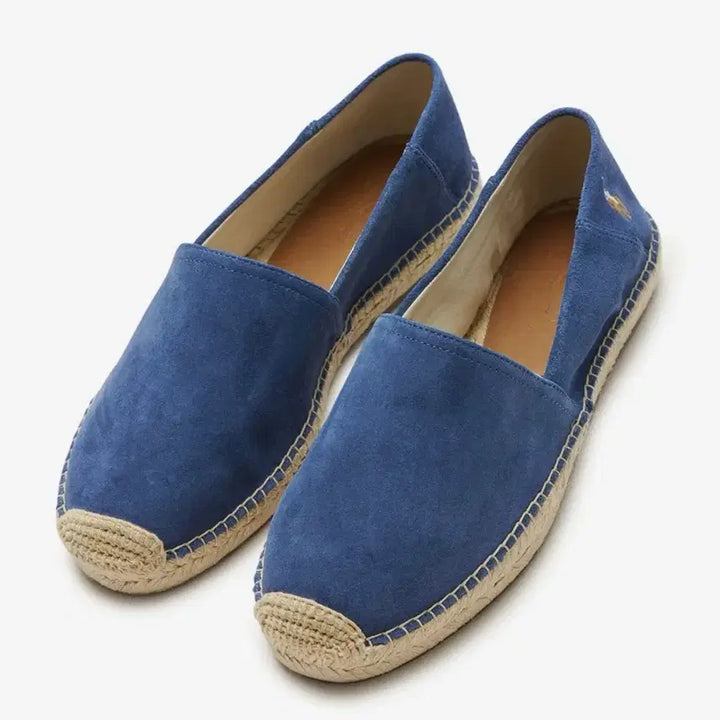 [BUNJANG] Polo Ralph Lauren Blue Sevillo Suede Espadrilles / 폴로 랄프로렌 블루 세비오 스웨이드  에스파드류