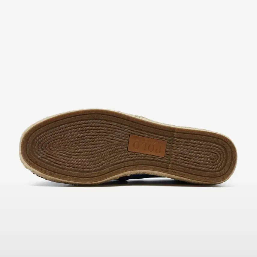[BUNJANG] Polo Ralph Lauren Blue Sevillo Suede Espadrilles / 폴로 랄프로렌 블루 세비오 스웨이드  에스파드류
