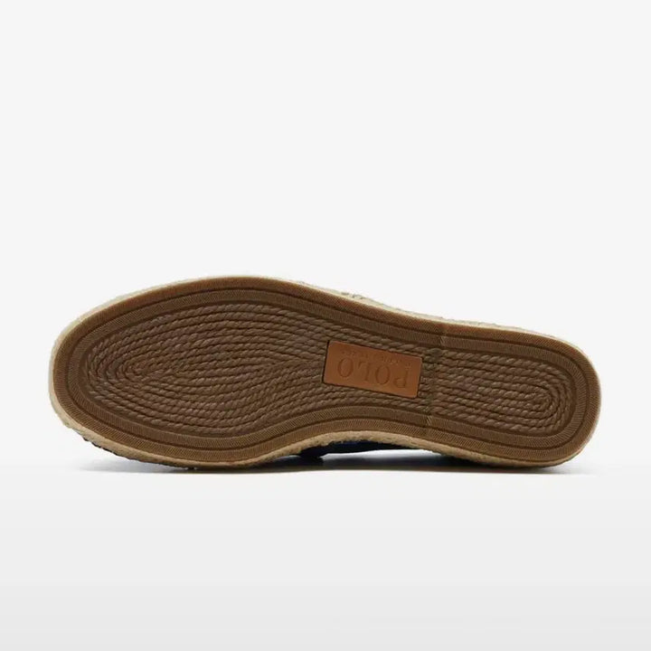 [BUNJANG] Polo Ralph Lauren Blue Sevillo Suede Espadrilles / 폴로 랄프로렌 블루 세비오 스웨이드  에스파드류