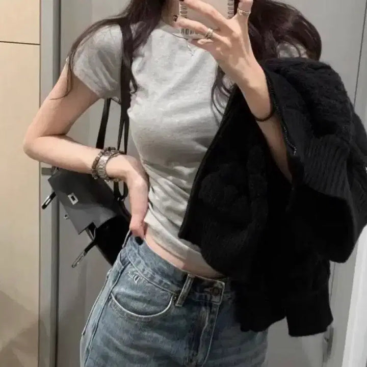 [BUNJANG] Vera Frill Silk Bra &amp; Panty Set / 애장템 베라 프릴 실크 팬티+브라