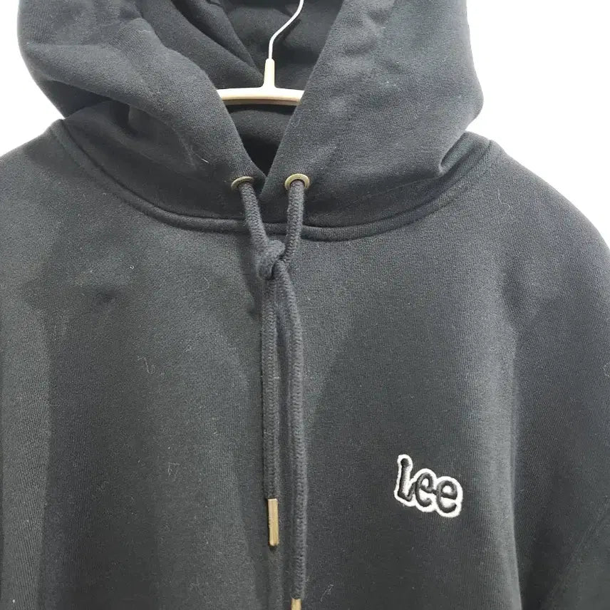 [BUNJANG] Lee Black Logo Hoodie / Lee 리 검정색 후드티