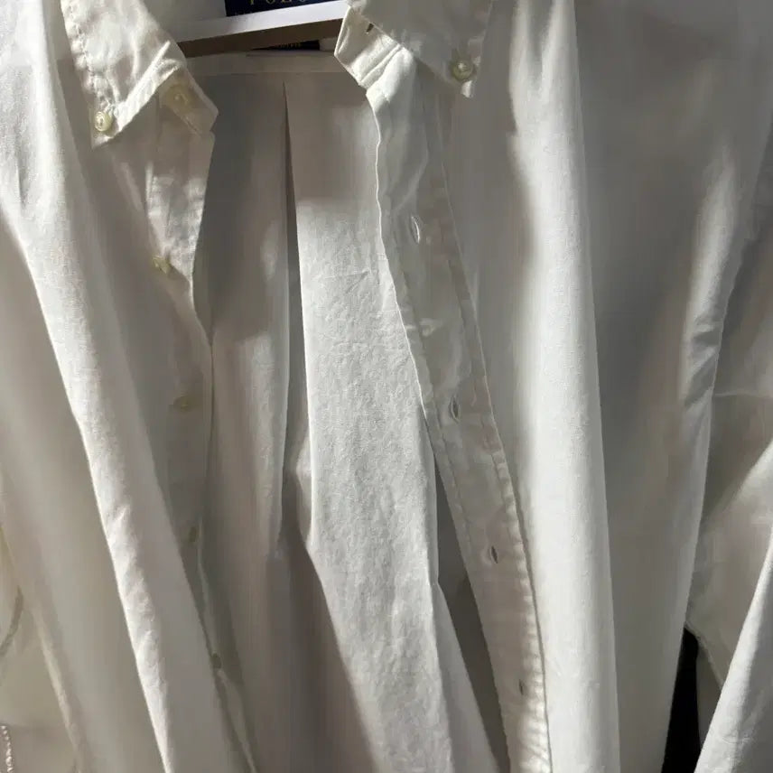 [BUNJANG] Polo Ralph Lauren Oxford Custom Fit Shirt - Large / 폴로 랄프로렌 옥스포드 커스텀핏 L 라지 사이즈 셔츠