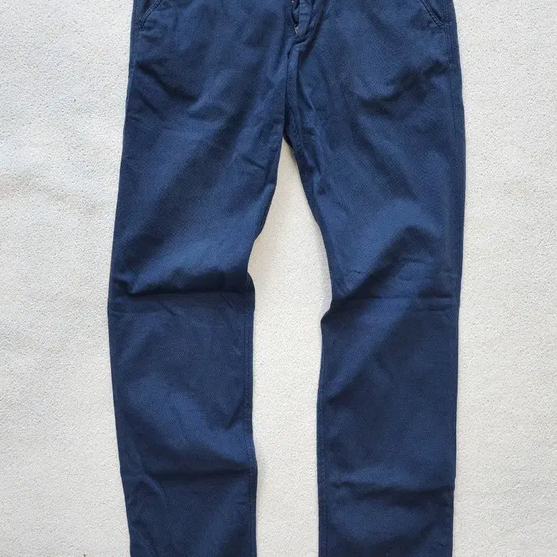[BUNJANG] Massimo Dutti Casual Fit Navy Chino Pants / 마시모두띠 캐주얼 핏 네이비 치노 팬츠
