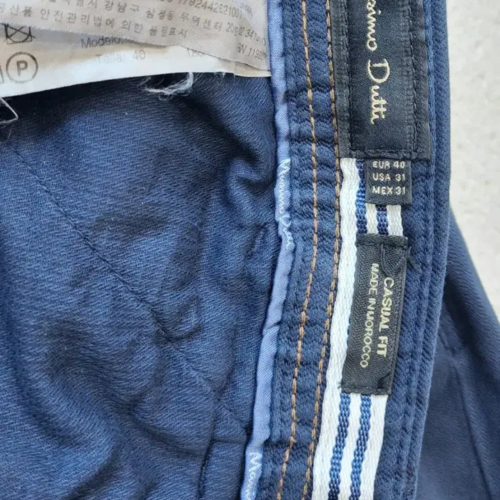 [BUNJANG] Massimo Dutti Casual Fit Navy Chino Pants / 마시모두띠 캐주얼 핏 네이비 치노 팬츠